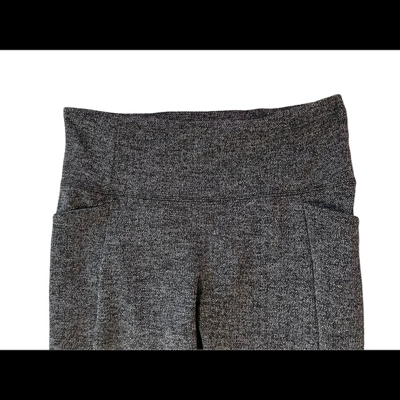 Athleta Women’s Leggings Herringbone Metro High Waisted Cropped Pockets Small - Picture 6 of 12
